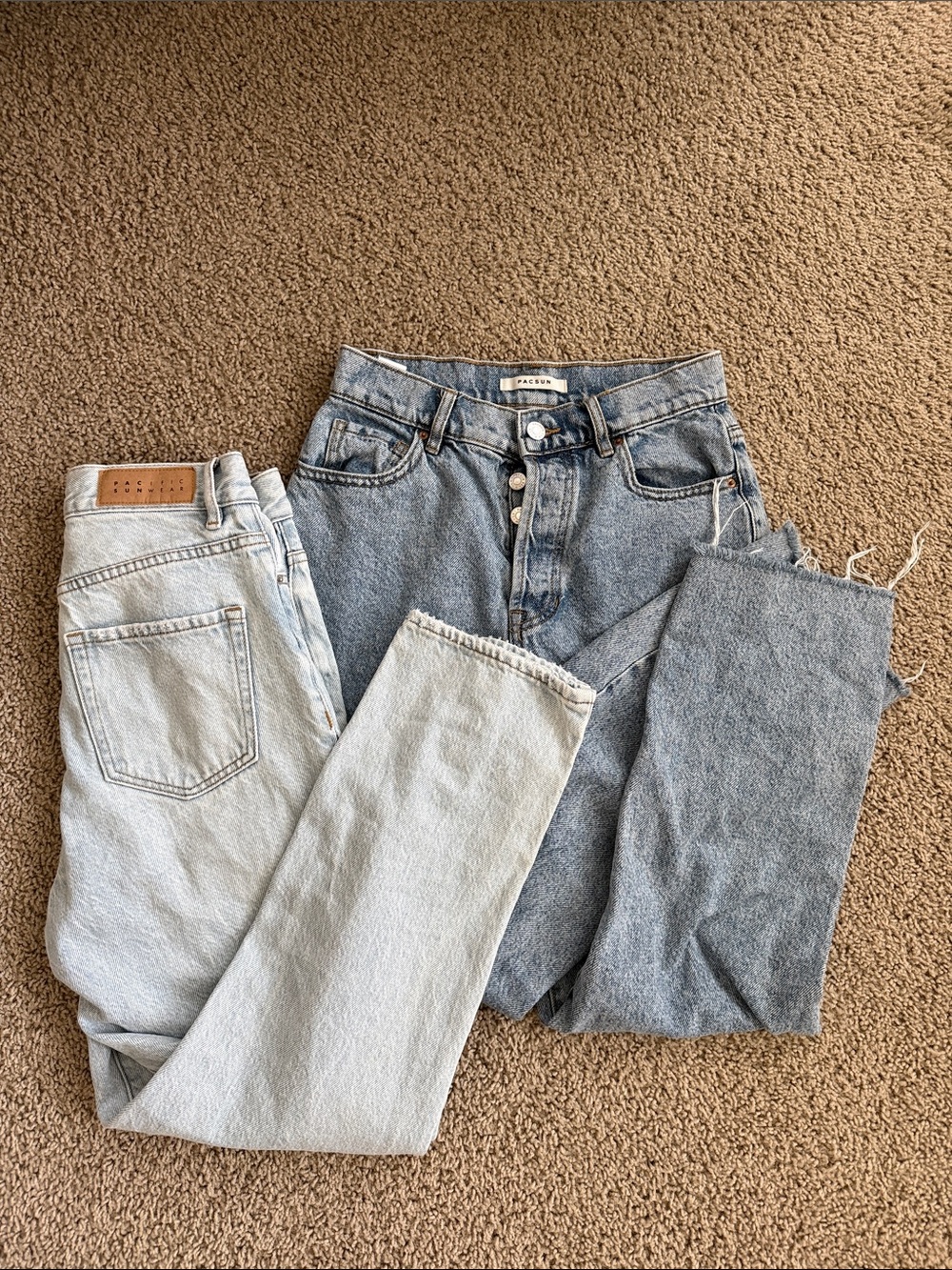 PacSun High Rise Straight Jeans Duo Size 25